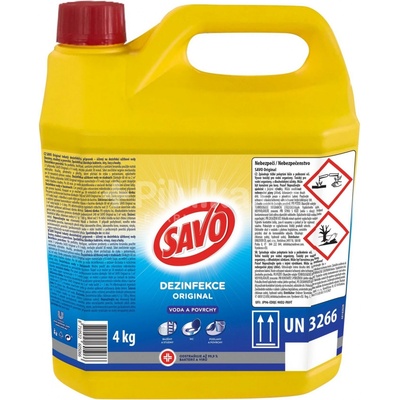 Savo Original dezinfekce 4 kg – Zboží Mobilmania