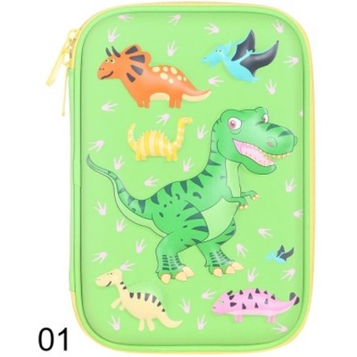 Несесер празен 1 цип 3d динозаври 150629