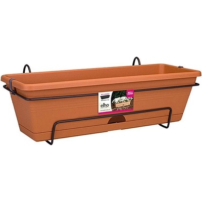 Elho Green Basics Set truhlíku na květiny All in 1 plast kov terakota 50 × 26 × 17 cm 5000015175206