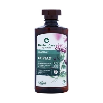 Farmona Herbal Care Burdock šampon pro mastnou vlasovou pokožku a suché konečky 330 ml