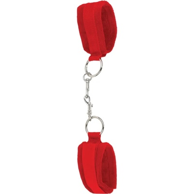 Ouch! Velcro Cuffs Red