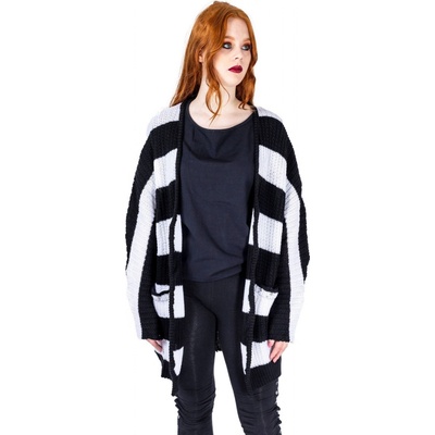 Heartless sveter IN A DAZE CARDIGAN Čierna