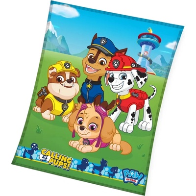 Sonne Детско одеяло Sonne - Paw Patrol Calling All Pups! , 150 x 200 cm (PAW192016B-KOC)
