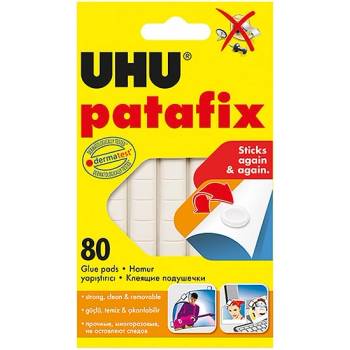 UHU Лепило UHU Patafix бяло 80 кубчета/опаковка 1100039125 (1100039125)