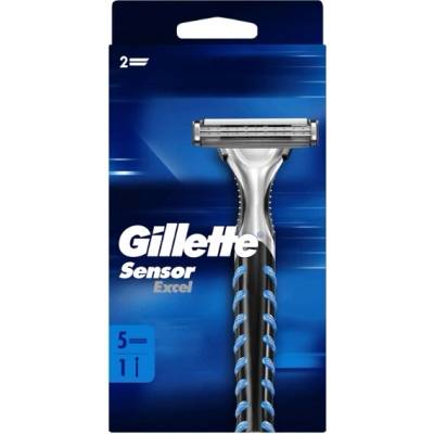 Gillette Sensor Excel + 5 ks hlavic – Hledejceny.cz