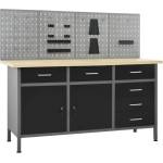 HABA Работна маса с четири стенни панела Jedd (V3053430)