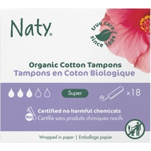 Naty Nature Dámské Eco tampóny Super 18 ks