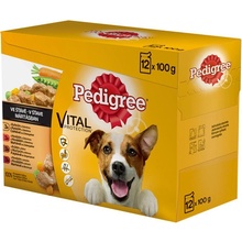 Pedigree Masový výběr se zeleninou ve šťávě 12 x 100 g