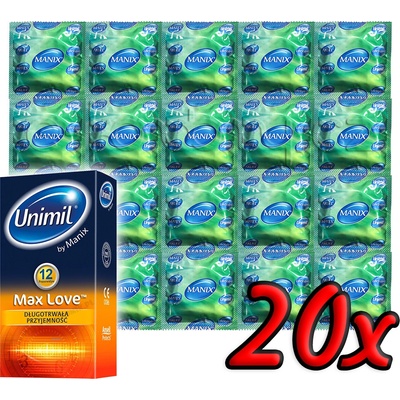 Unimil Max Love Time Control 20 ks