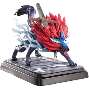 First 4 Figures Okami Oki Wolf Form Resin 35cm