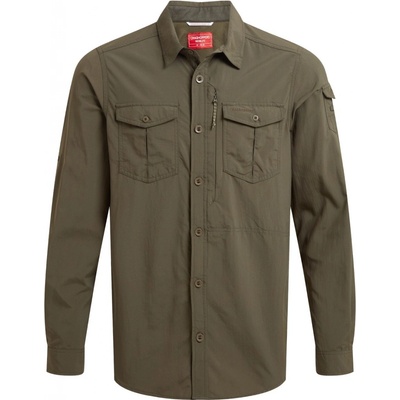 Craghoppers pánska košeľa NosiLife Adventure long sleeved shirt III zelená