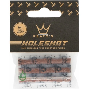PEATY'S HOLESHOT Tubeless PUNCTURE PLUGGER REFILL PACK 6X 3 mm PPR-TPP-RP3-12 00085921_1_1