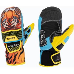 Level Детски скиорски ръкавици Level Worldcup Jr Cf Mitt orange