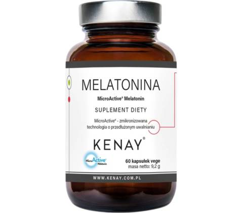 Kenay Melatonin MicroActive 60 kapsúl