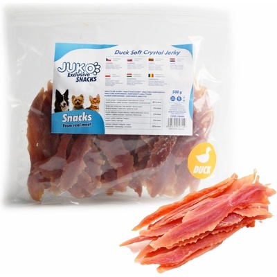 JUKO Snacks Duck Soft Crystal Jerky 500 g