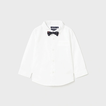 Image 1 of MAYORAL Риза с дълъг ръкав с папийонка за бебе момче Майорал