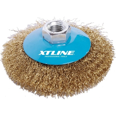 XTLINE Vlnitá misková kefa M14 | 100 mm