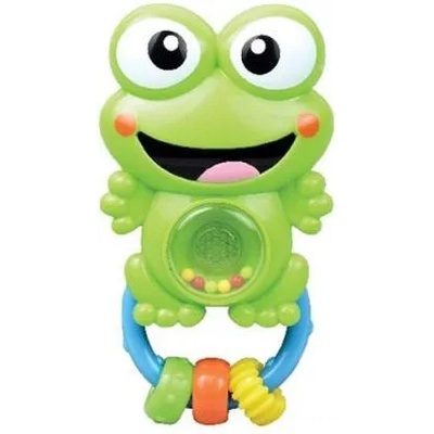Moni Детска играчка Moni - Дрънкалка, жабче (100918)