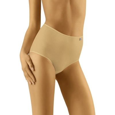 Wol-Bar Бикини с висока талия Figi-Tahoo-Maxi-Beowe-BeowyV-50470-Beżowy - Черен, размер S