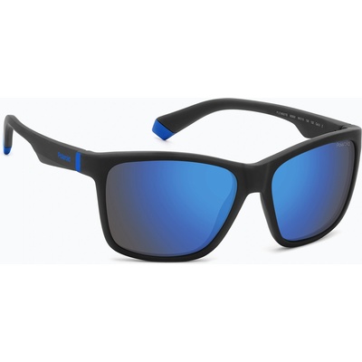 Polaroid Детски слънчеви очила Polaroid PLD 8057/S матово черно/синьо огледало с поляризация