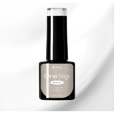 ENII NAILS RockLac 02 White Icon, 10 ml One Step