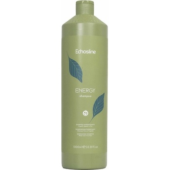 Echosline Energy Shampoo - posilující šampon pro slabé a jemné vlasy 1000 ml