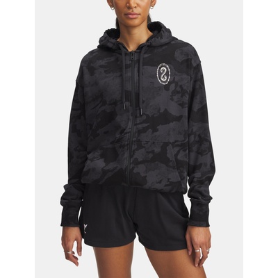 Under Armour Дамски суитшърт Under Armour Pjt Rck Terry Full Zip Under Armour | Cheren | ЖЕНИ | XS