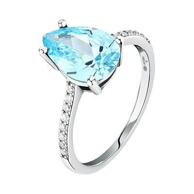 Morellato stříbrný prsten se zirkony Tesori SAIW2050