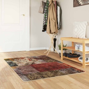 vidaXL Каса за килим MARSA Многоцветен 80 x 100 cm Полиестер и PVC (42023242)