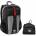 Spokey Backpack Spokey Hidden Peak 928527, black/red, 18 l