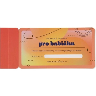 Albi Dárkové kupony - pro babičku