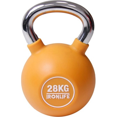 IRONLIFE Urethanový kettlebell 28 kg