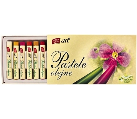 EasyArt olejové pastely 16 farieb