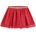 GUESS Червена мрежеста пола за мини момиче с ластик с бели надписи Guess Love
