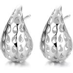 Silenti Jewelry Сребърни обеци "Капка