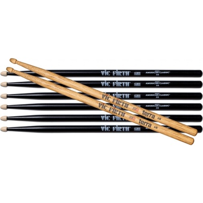 Vic Firth 5BB + 5B Terra Bundle