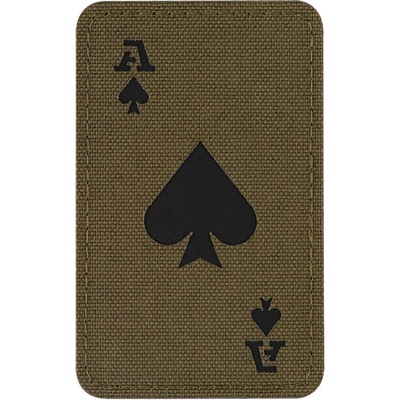 Nášivka M-Tac Ace Of Spades - olivová-čierna