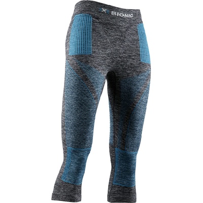 X-Bionic Energy Accumulator 4.0 Melange Pants 3/4 WMN Dark Melange/Water Green