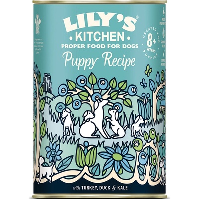 Lily's Kitchen Puppy krůta a kachna 6 x 400 g