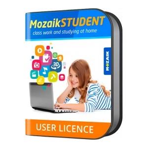 MOZAIK STUDENT лиценз за всички платформи, за един ученик, 1 година (WP-1Y)
