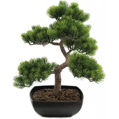 EUROPALMS Borová bonsai, umělá rostlina, 50cm
