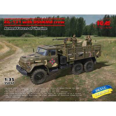 ICM ZiL-131 with DShKMd Crew Armed Forces of Ukraine 1:35