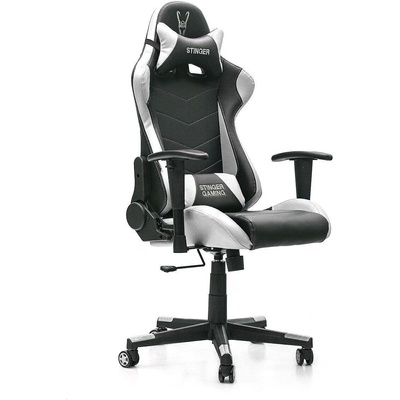 Woxter Геймърси стол Woxter Stinger Station Черен Черен/Бял Бял