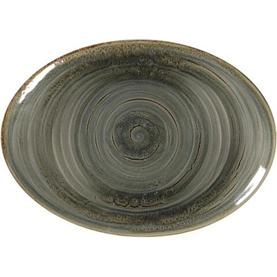 RAK Porcelain Spot tanier oválny 32 cm olivínový SPTNNOP32-6