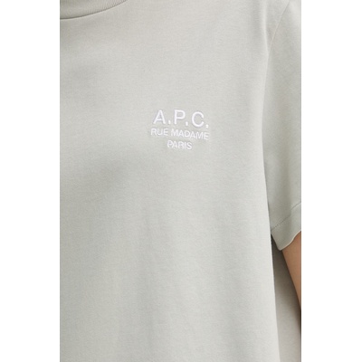 APC A. P. C. тениска от памук t-shirt standard rue madame GOTS (COHBU.M26388)