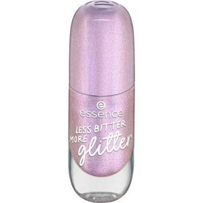 essence Gel Nail Colour бързосъхнещ лак за нокти с гланцов ефект 8 ml нюанс 58 Less Bitter More Glitter