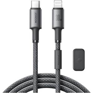 JOYROOM Кабел Joyroom S-A50, USB-C / Lightning, 30W, 1.2m, сив (6956116728823)