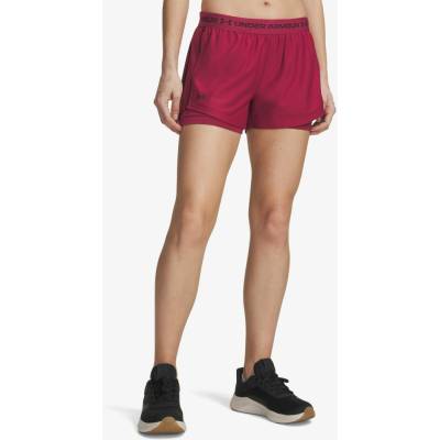 Under Armour Tech Play Up 2in1 Shorts claret/claret/ox blood