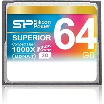 Silicon Power Compact Flash 64GB 1000x SP064GBCFC1K0V10