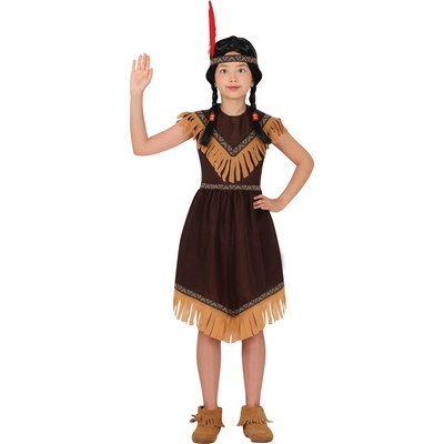 Fiestas Guirca Детски костюм - Индианка Размер - деца: XL: 143-151 см